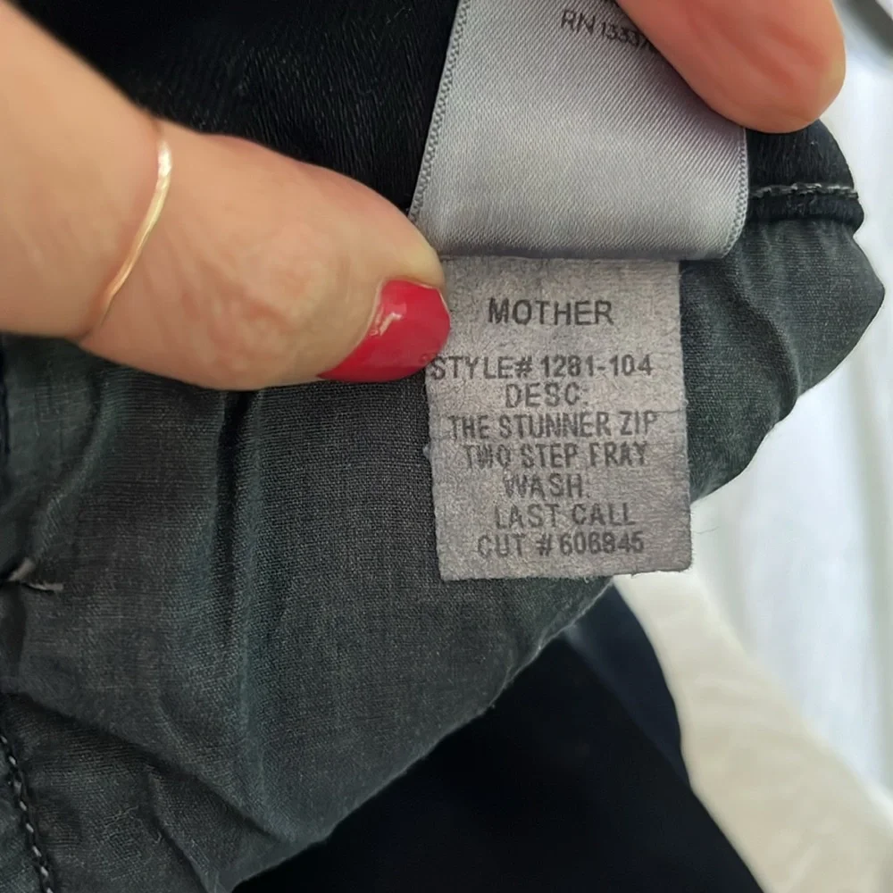 Mother The Stunner Zip Two Step Fray - Picture 5 of 13